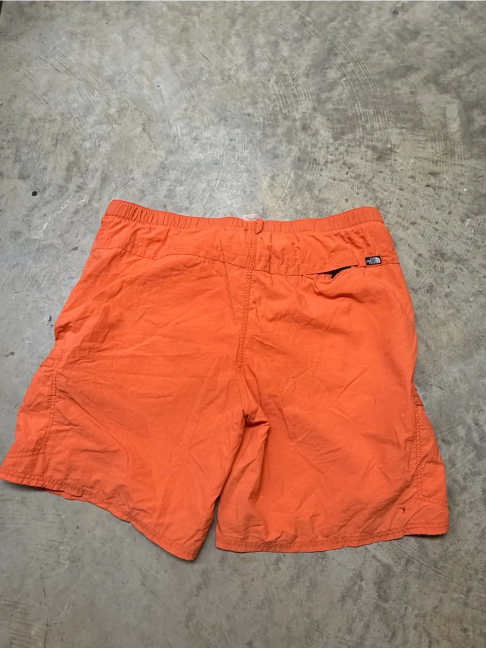 The North Face Men's Bright Orange Cargo Shorts